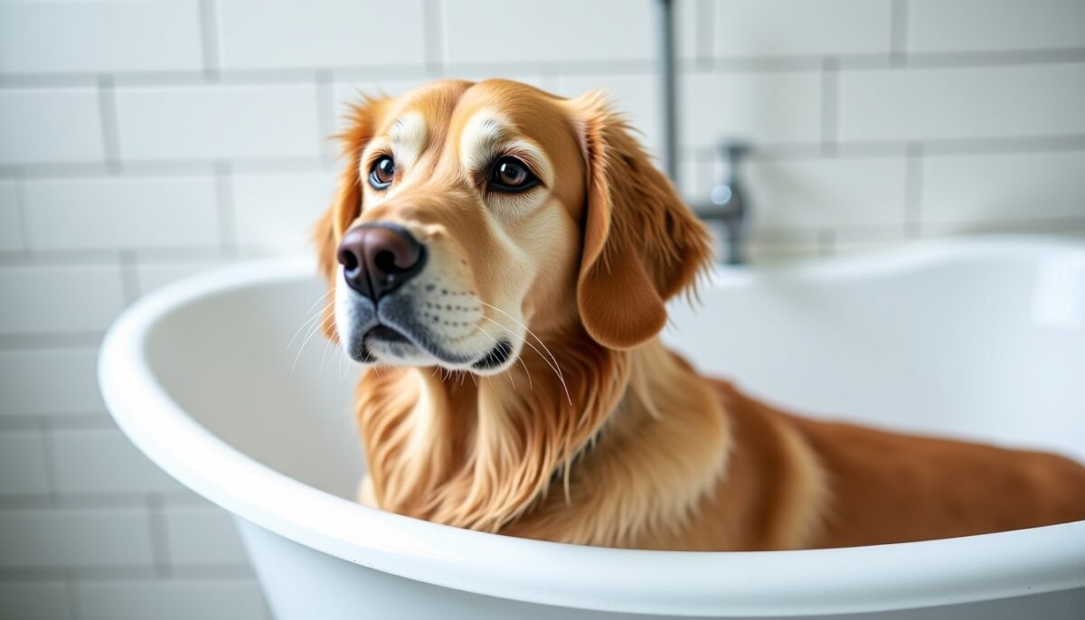 Astuces efficaces pour protéger les oreilles de votre chien de l'humidité lors du bain